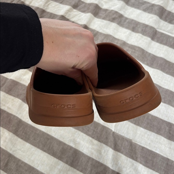 CROCS Dylan Women’s Slip-On Clog in Cognac - Picture 6 of 9